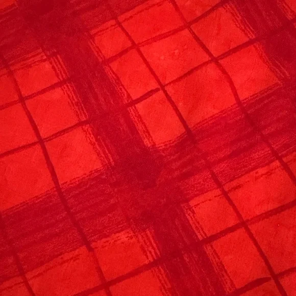 VTG Matty Nique Red Tartan Plaid Maxi Slip Dress NWT 90s Y2K DeadStock XL 8/10 - Picture 10 of 16